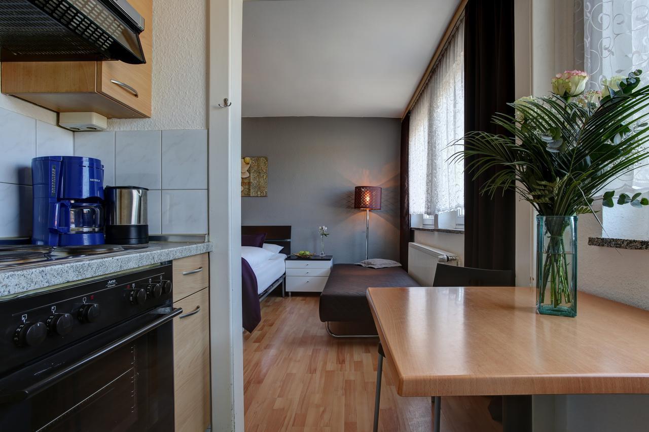 Aparthotel Boardinghouse Mundsburg Hamburgo Exterior foto