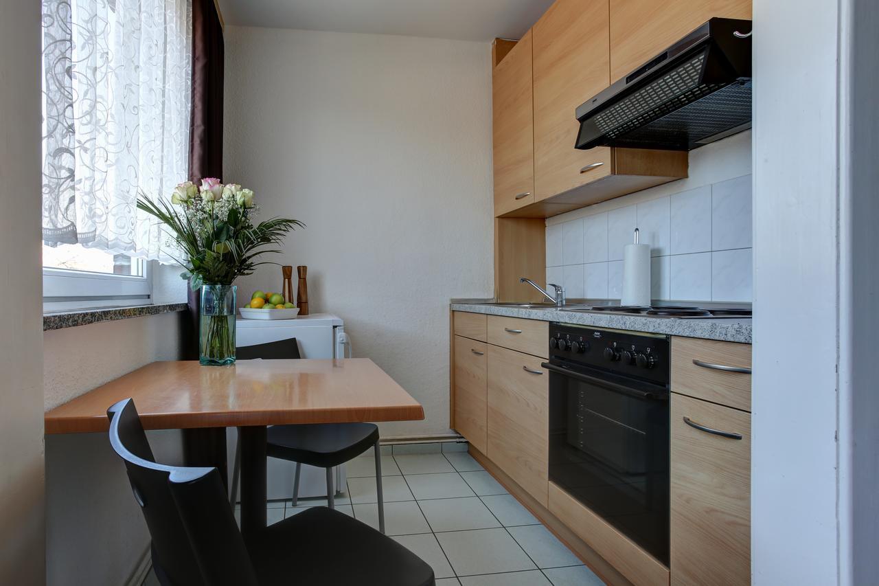 Aparthotel Boardinghouse Mundsburg Hamburgo Exterior foto