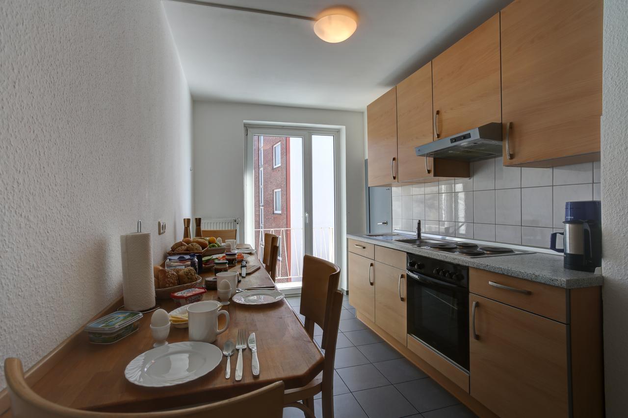 Aparthotel Boardinghouse Mundsburg Hamburgo Exterior foto